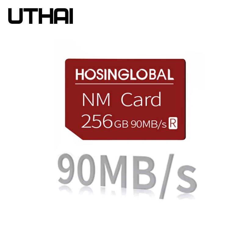 UTHAI C63 NM Card 128GB Nano Memory Card per Huawei Mate20 Mate30 X Pro P30 P40 Pro Series Nova5 6 MatePad 2021 leggi 90 MB/s