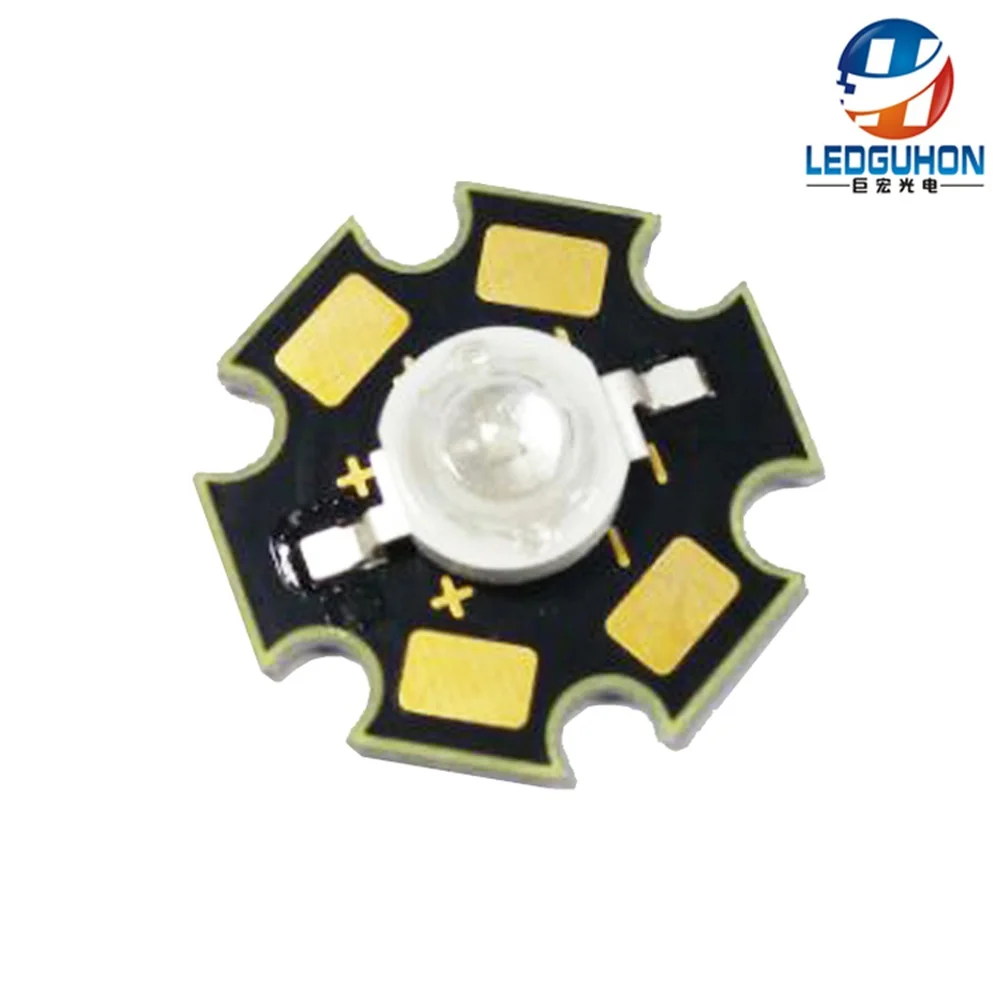 1 Вт Зеленый светодиод высокой мощности на печатной плате|high power led green|power ledpower 1w |