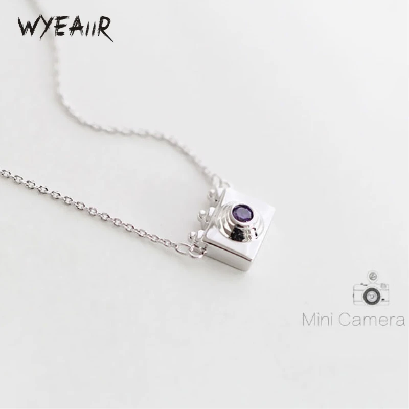 WYEAIIR креативный кулон в виде мини камеры простой Милый персональный из