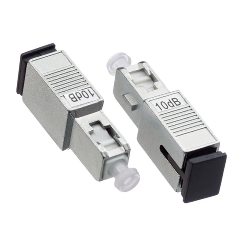 

SC-UPC Attenuator Fiber Connector Flange Adapter 10 DB