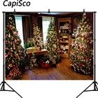 Высококачественный фон для фотосъемки Рождественская елка игрушка конфеты деревянный пол фон для фотосъемки Фотофон фото студия