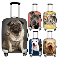 twoheartsgirl 1820222426283032 inch luggage covers cute pet dog print travel suitcase cover waterproof baggage covers