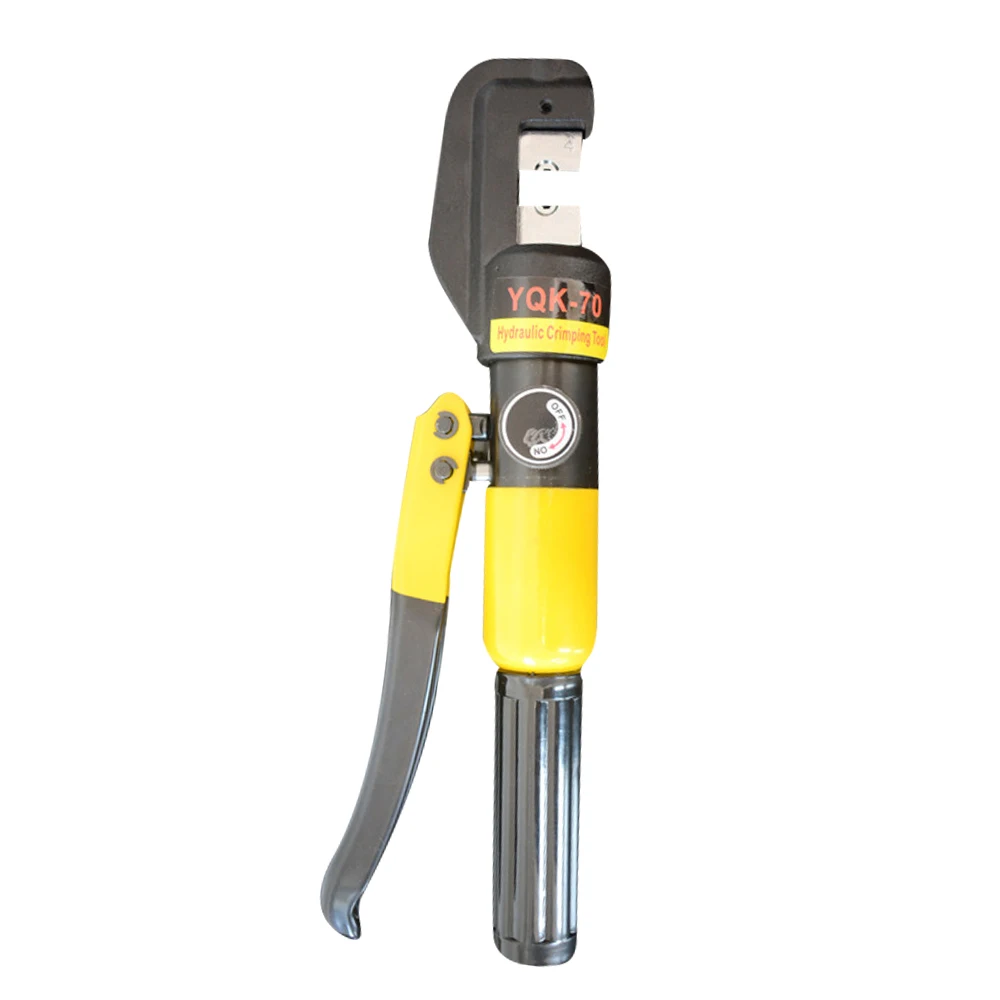 

YQK-70 Manual Crimper Hydraulic Crimping Plier Compression Tools Range 4-70mm 6T Output Pressure 10mm Stroke Lines Plier