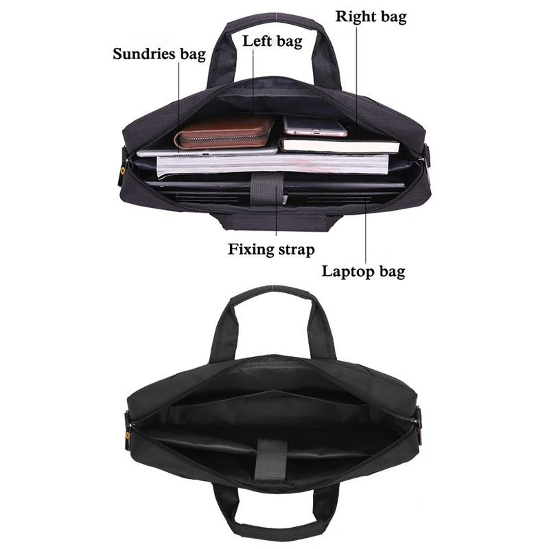 laptop bag for dell asus lenovo hp acer shoulder bag computer 13 14 15 inch for macbook air pro notebook 15 6 sleeve messenger free global shipping