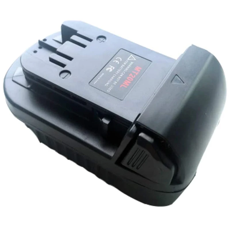 Адаптер преобразователь MT20ML для литий ионной батареи Makita 18 в BL1830 BL1860 BL1815 Milwaukee M18 с