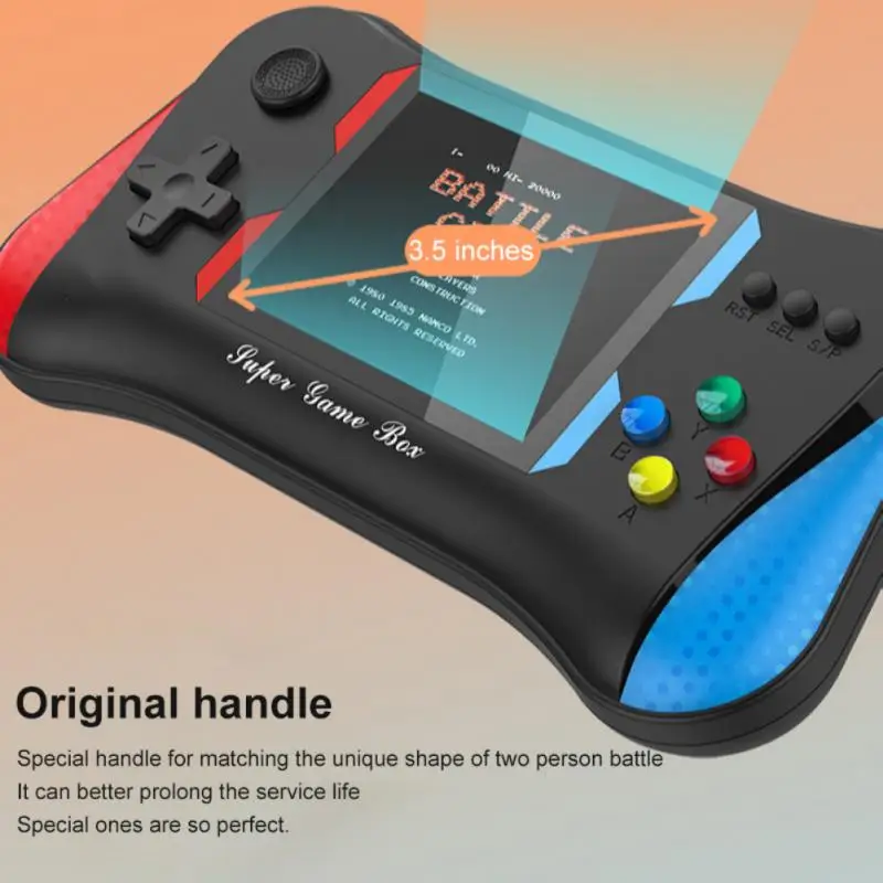 

3.5-inch Handheld Game Console Built-in 500 Classic Games Nostalgic Retro Arcade Children’s Gift 1200mAh Handheld Game Console