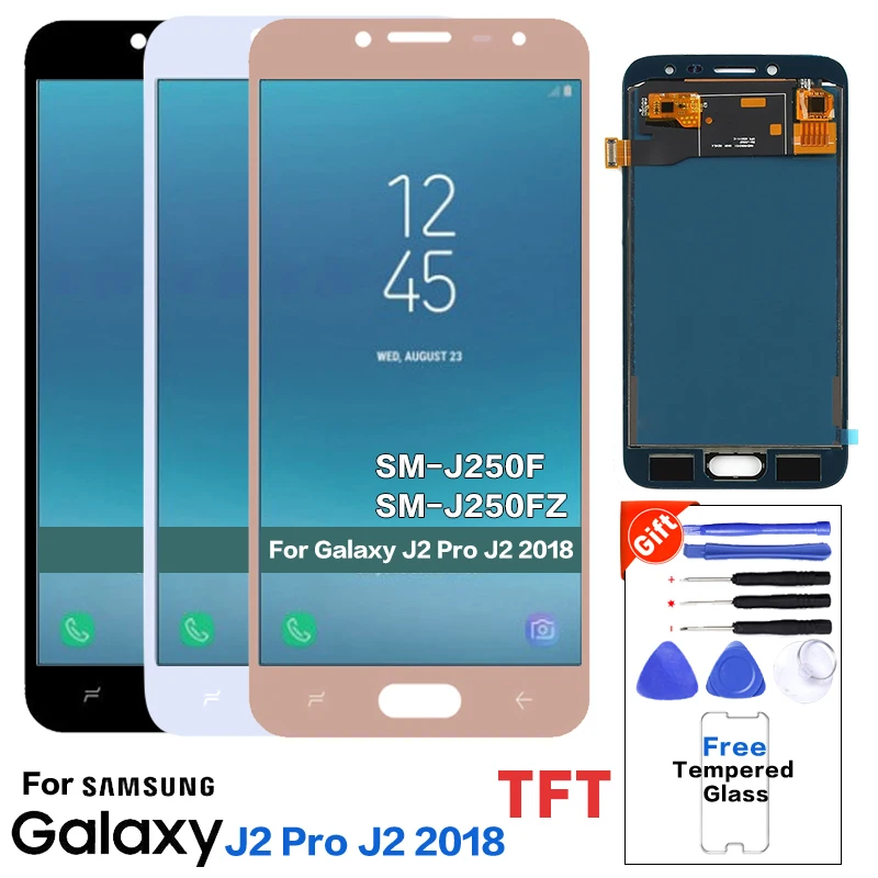 Дисплей для Samsung J2 Pro J250 SM J250F сменный ЖК экран samsung 2018 J250FZ дисплей pantalla
