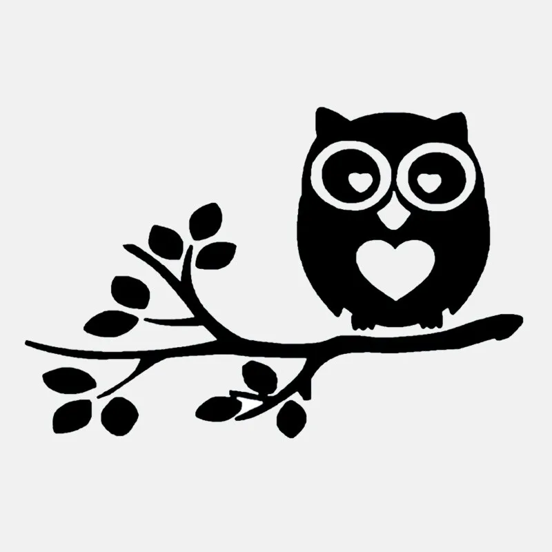 Сова для авто автомобиля/бампера/окна виниловая наклейка наклейки DIY Декор
