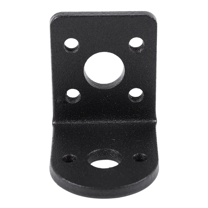 Черный металлический l образный Монтажный кронштейн держатель для 25 мм мотор