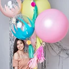 36-дюймовый красочный большой розовый Фотофон, надувной большой фотошар