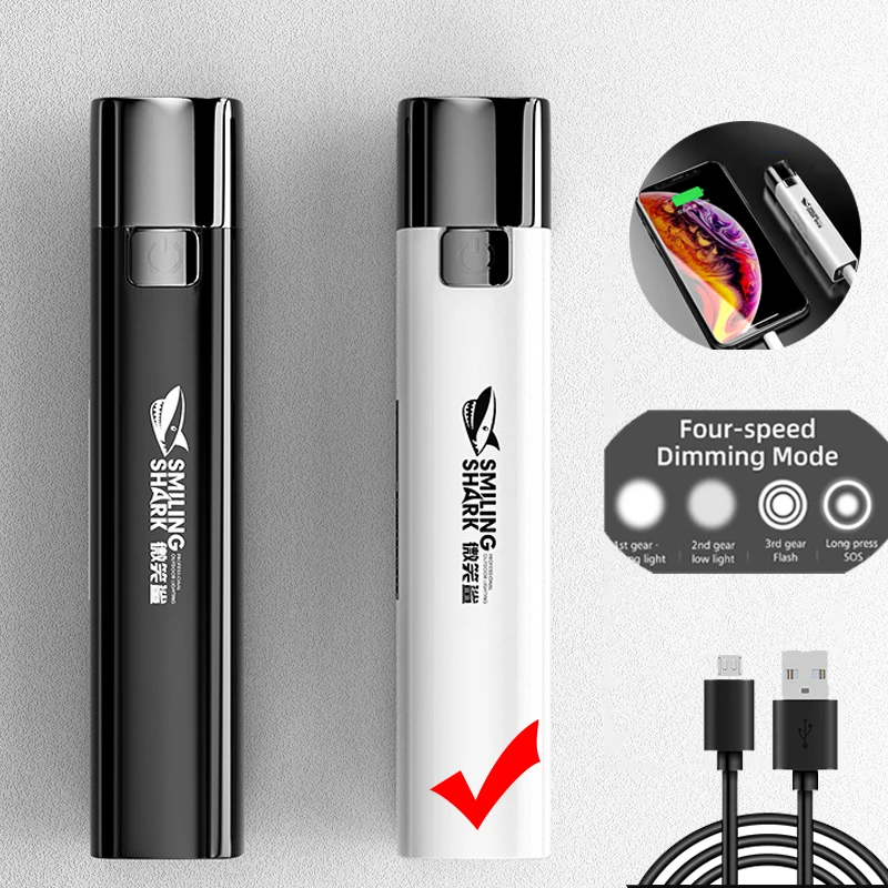 

Pocketman Портативный USB-фонарик 45000LM