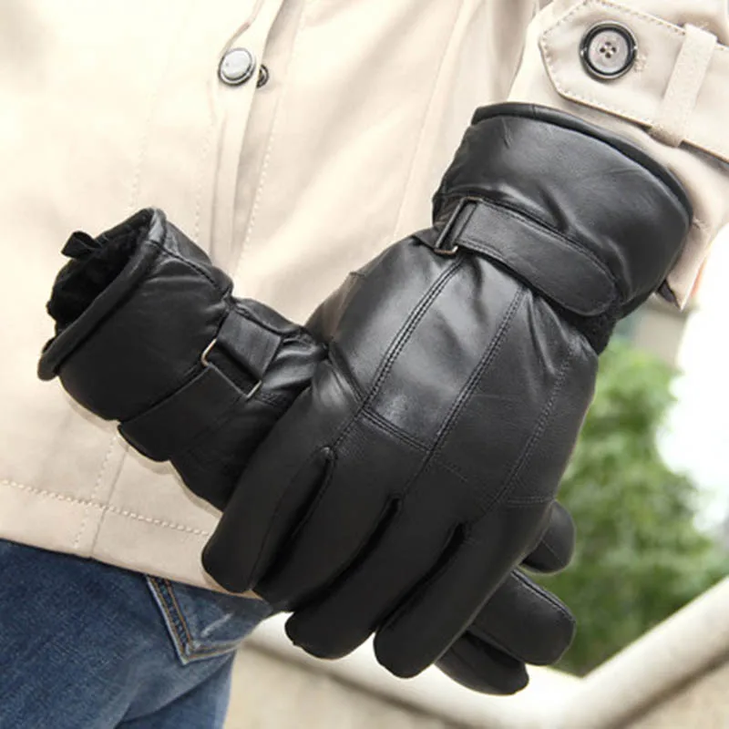 Перчатки из овчины модные перчатки натуральной кожи с овечьим мехом внутри