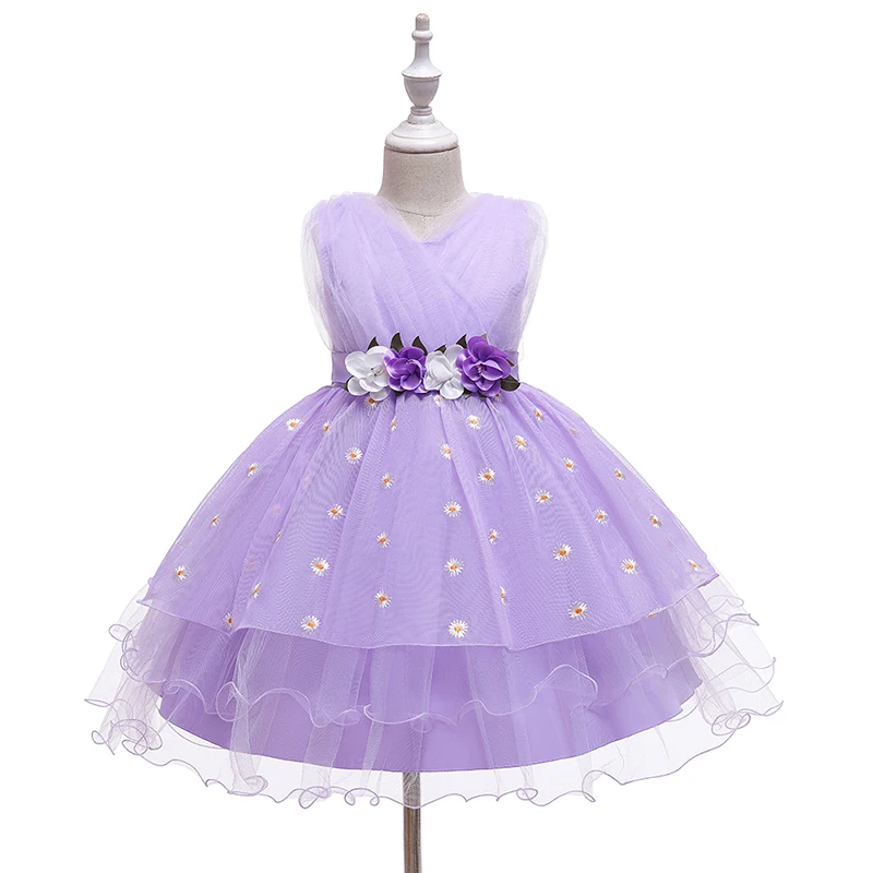 Kids Girl Wedding Flower Girls Dress Princess Party Pageant Formal Prom Little Baby Birthday New Arrival 2021 | Детская одежда и