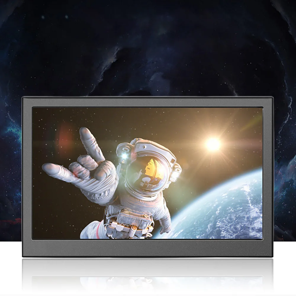 

15,6-дюймовый портативный дисплей 4K HD с двумя HDMI для ноутбука, внешний стоячий экран может быть подключен к приставке, игровой консоли