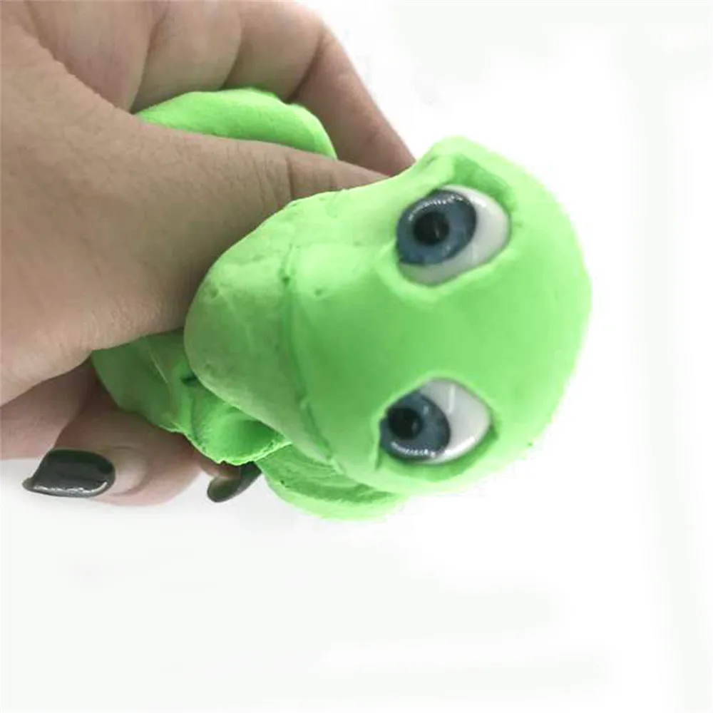 Kawaii зеленый мультфильм Динозавр мягкий медленно поднимающийся сжимает игрушки