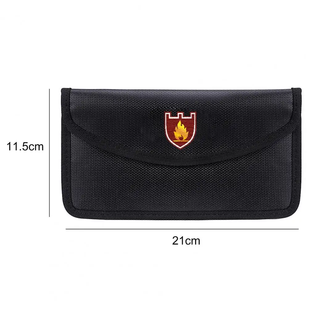 

80%HOTWaterproof Explosion-Proof Double Compartment Degaussing Fireproof Protective Document Bag for Home Office