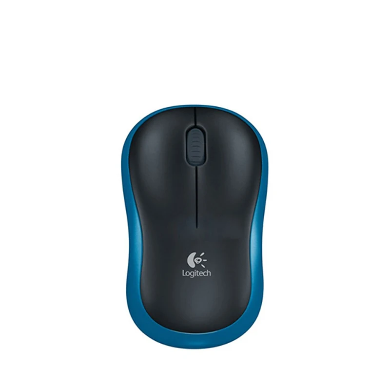 Оригинальная Беспроводная простая модная мышь Logitech M185 и три цвета на выбор для