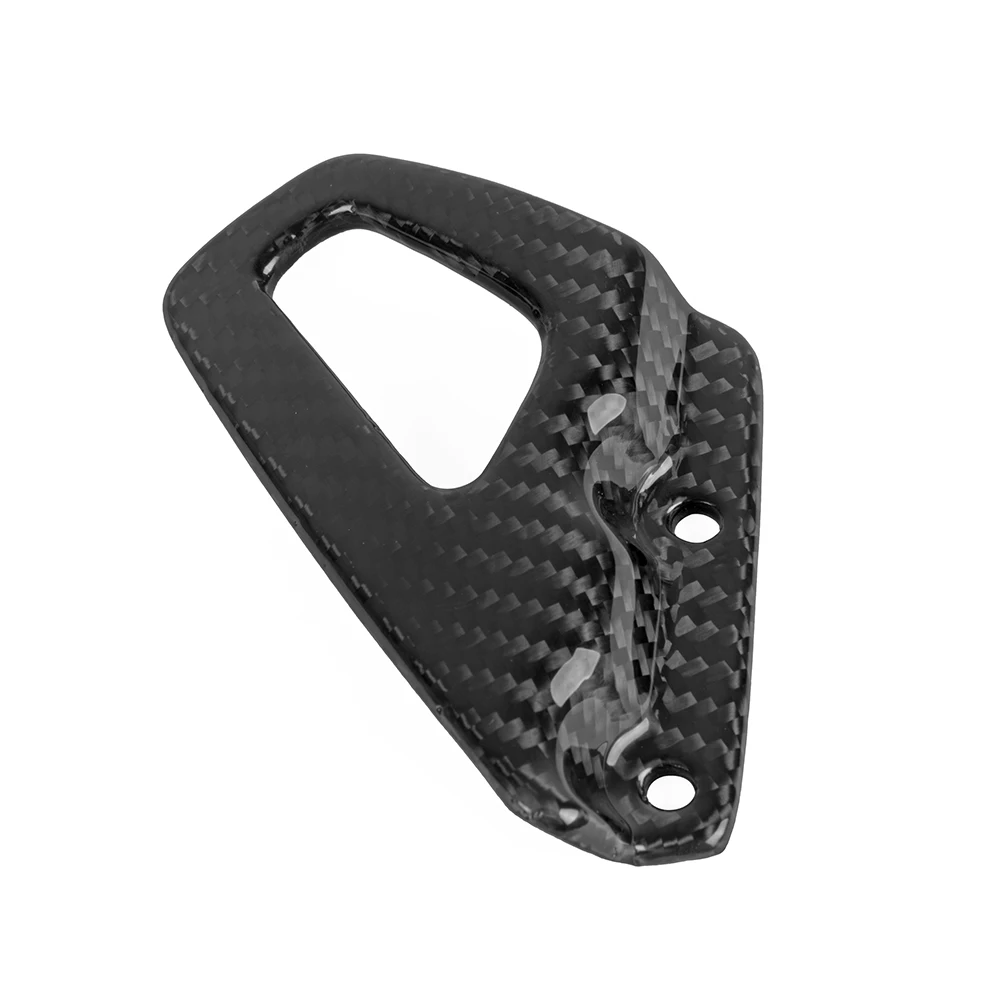 100% углеродное волокно Новая передняя защита пятки Монтажная пластина для ног
