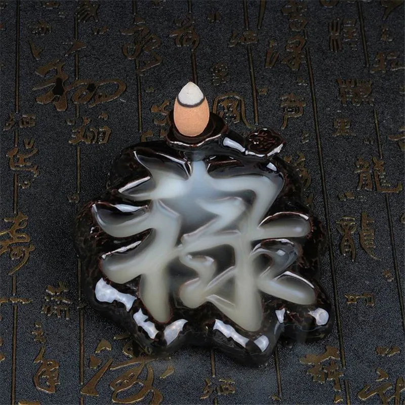 Экзотический китайский персонаж дизайн курильница для благовоний держатели