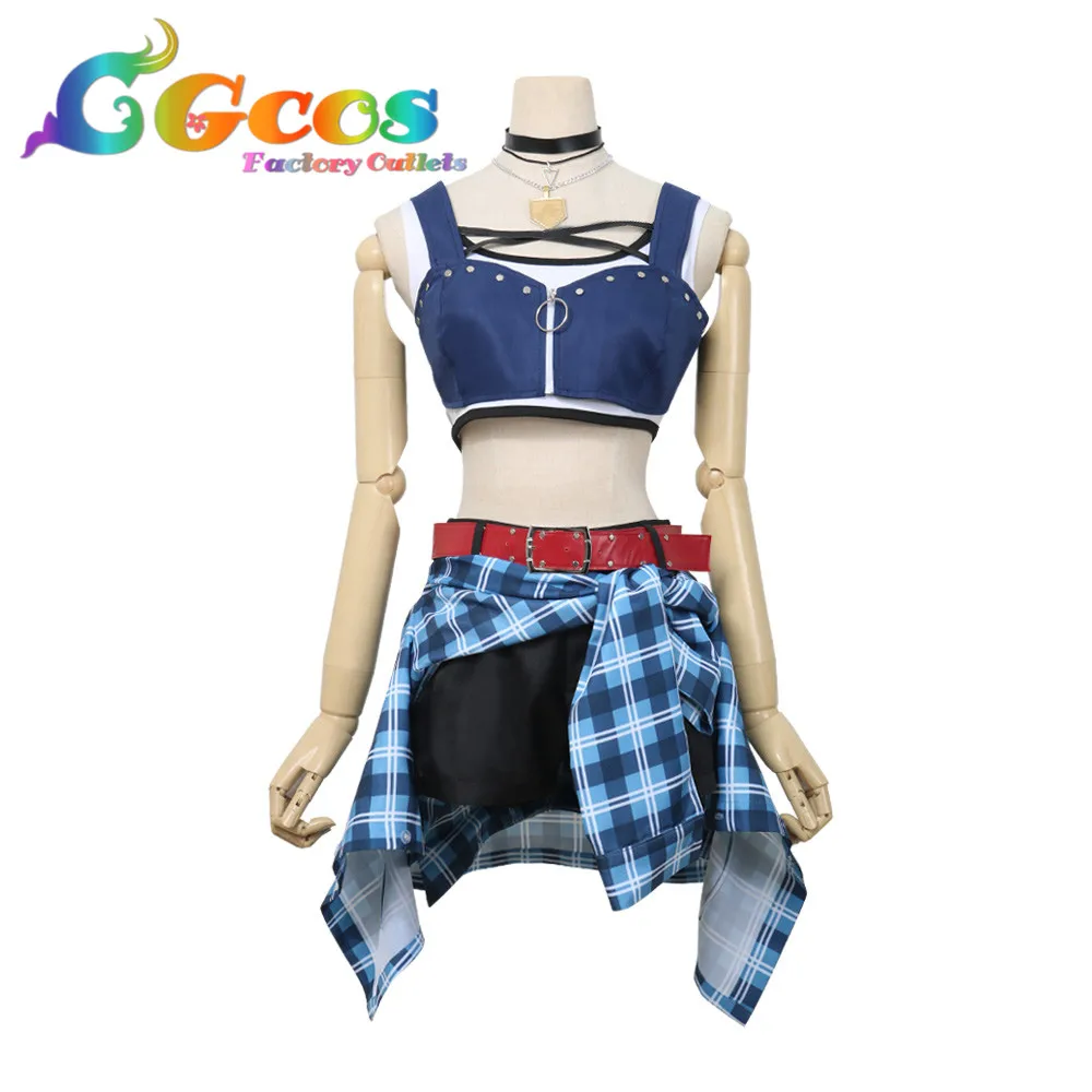 CGCOS Косплэй костюм Bang Dream! Afterglow Speedy Skies Aoba Moca платья для Хэллоуина и Рождества CG533