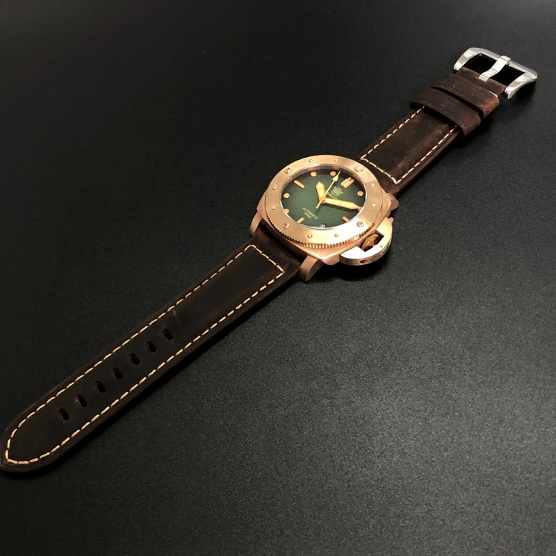 

STEELDIVE 500m Waterproof Automatic Watch Luminous Bronze Bezel Diver Watch Sapphire Crystal Japan NH35 Mechanical Watches Men