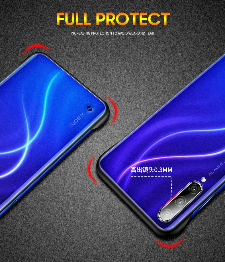 Для Xiaomi mi A3 чехол для Xiaomi mi A3 lite CC9 Pro CC9e 9 8 SE 9T очистить выполненные чехол для Red mi K20 Note 7, 8, 8T 10 Pro 7A 8A