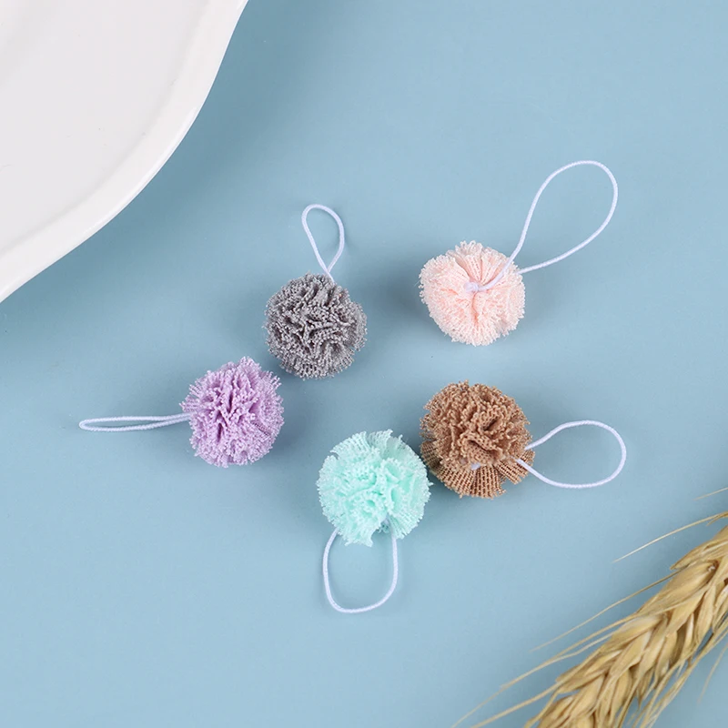 

1:12 Dollhouse Mini Bathroom Accessories Bath Towel Bath Flower Bathroom Toy
