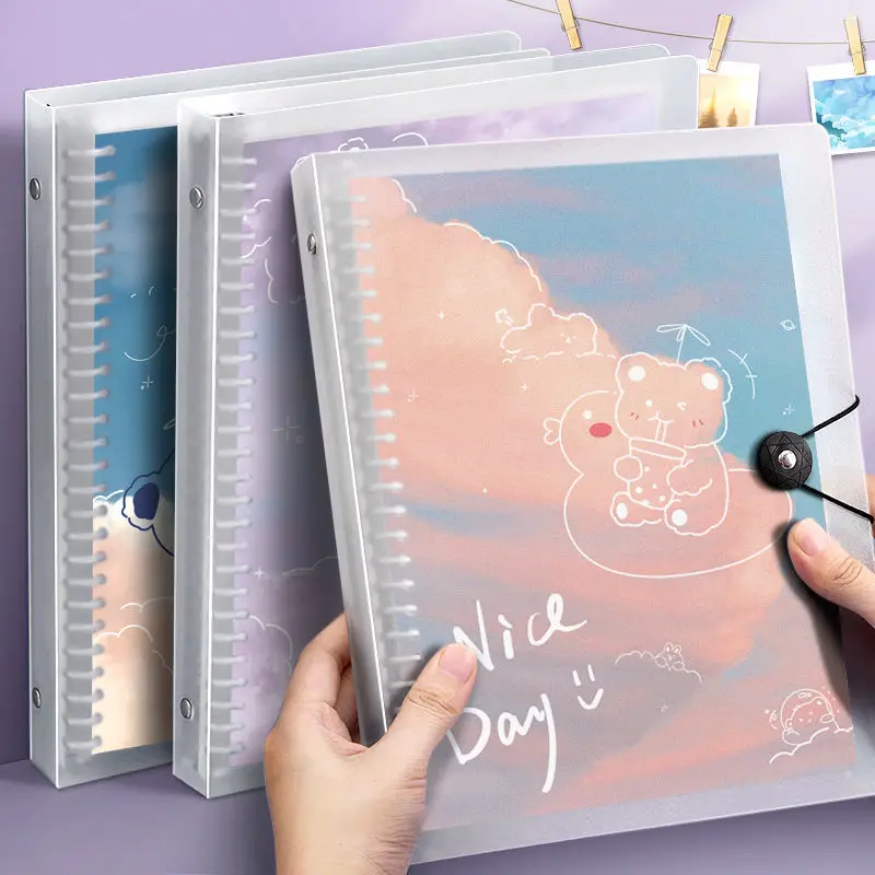 

Clouds Note Book Loose Leaf Inner Core A5 B5 Notebook Diary Plan Binder Office School Supplies Ring Binder Planner Accessories