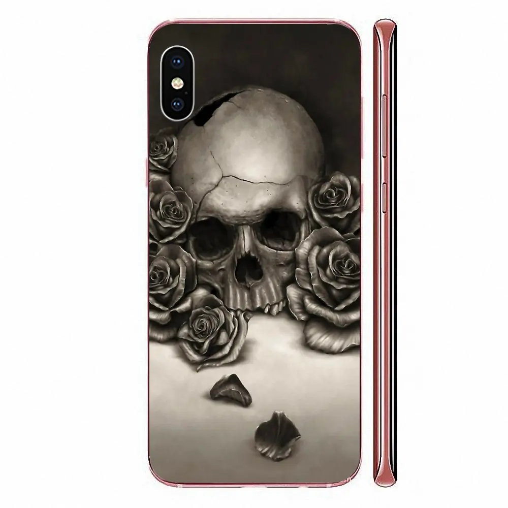 Роскошный защитный чехол для телефона с рисунком черепа Xiaomi Mi CC9 CC9E 9T mi10 mi9 mi8 note 9 10