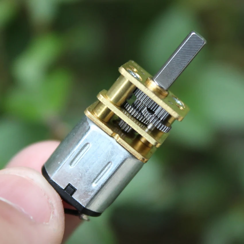 N10 металлический Шестерни редуктор мотора DC3V 3 7 V 5V 6V 55 110 об/мин прецизионный