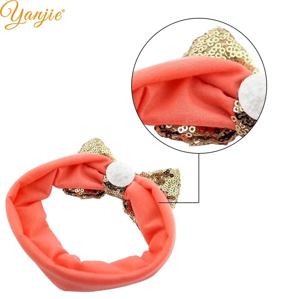 Набор из хлопковой повязки для мамы и детей мягкие эластичные бантики волос с