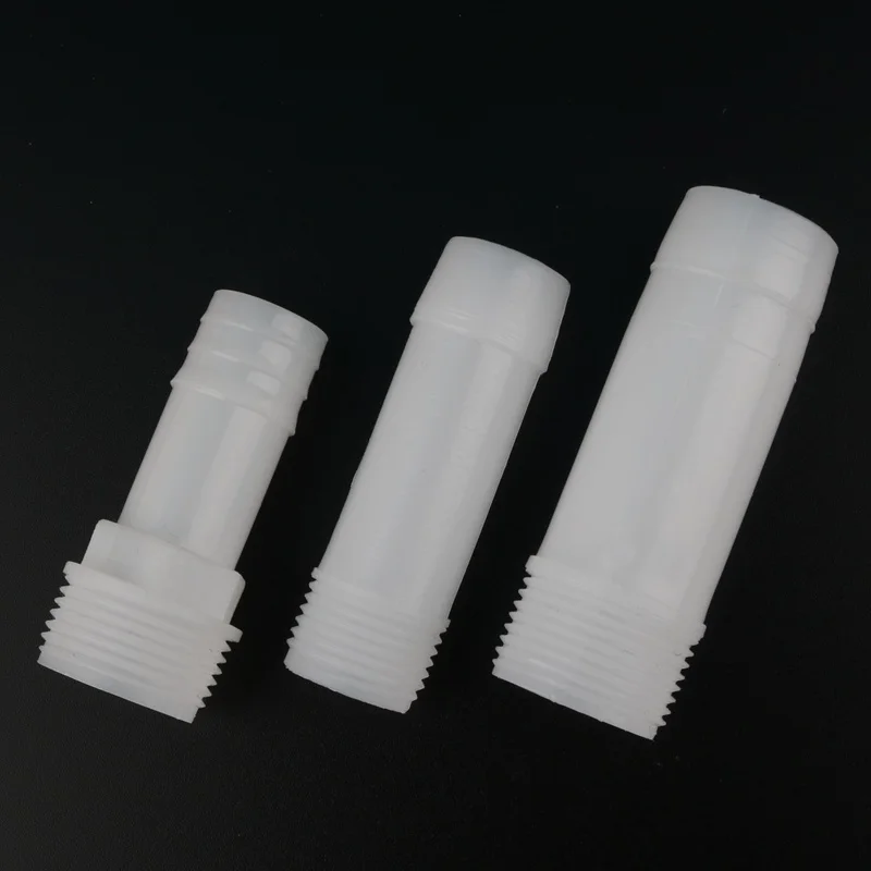 

4Pcs Aquarium 1/2 3/4 Inch Single-Filament ABS Pagoda Connector Water Supply Pipe Garden Irrigation Fish Tank Accessories