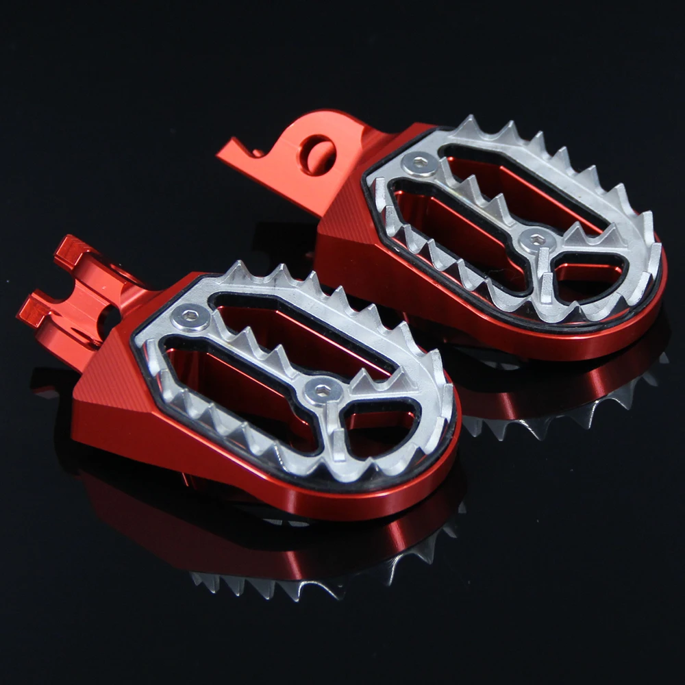 

Motorcycle footrest footpegs Pegs Pedals For Honda CRF450X 2005-2017