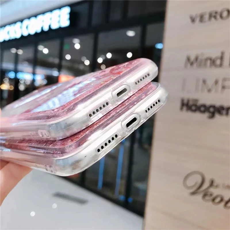 Liquid Case Silicone Cover for Xiaomi Redmi Note 10 10S 10T 9 9S 9T 8 7 Pro K20 K30 K30i K30s K40 Ultra Glitter Unicorn Flower