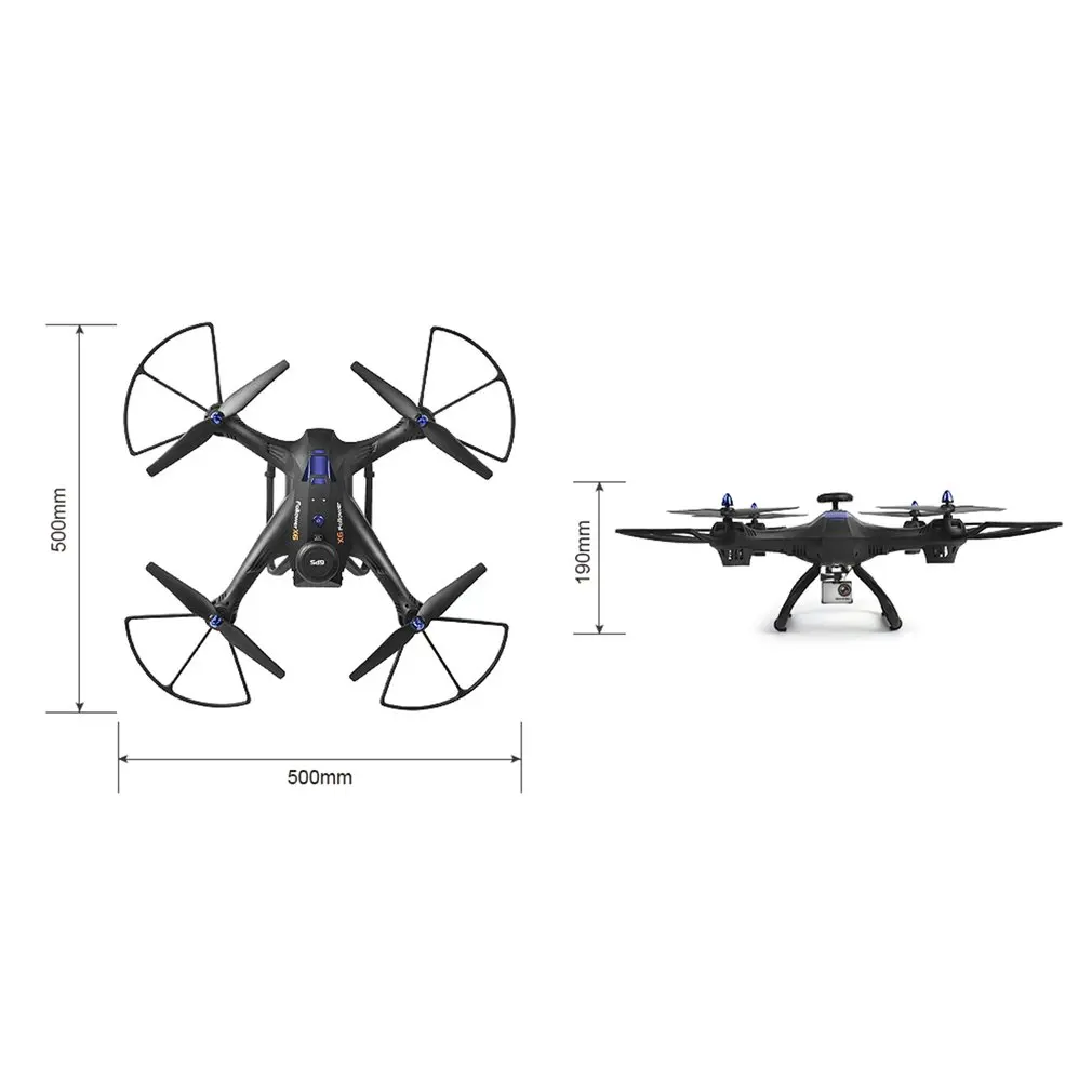 

X183S RC Drone with 720P/1080P HD 5G Camera Headless Mode Altitude Hold One Key Return Mini Remote Control GPS Quadrocopter