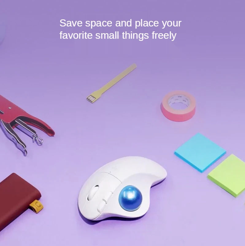 Мышь Logitech Ergo M575 Беспроводная с трекболом ручная эргономичная креативная для ПК