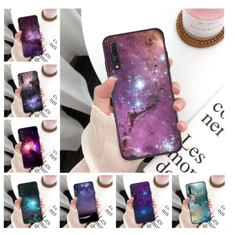 Роскошный чехол для телефона galaxy universe Star DIY High end huawei p10 pius lite p20 p30 psmart