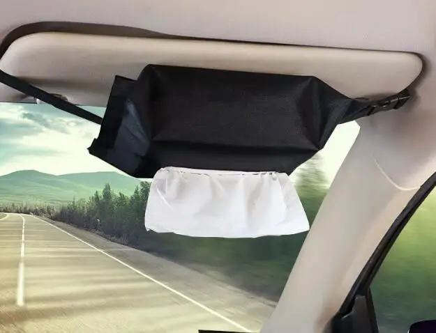 Автомобильный кожаный солнцезащитный козырек подлокотник заднее сиденье