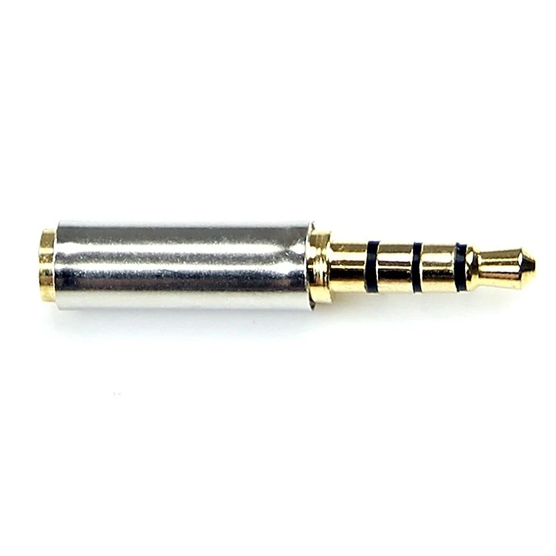 Golden 3.5mm Male to 2.5mm Female Plug Stereo Audio Earphone Jack Adapter Converter | Обустройство дома