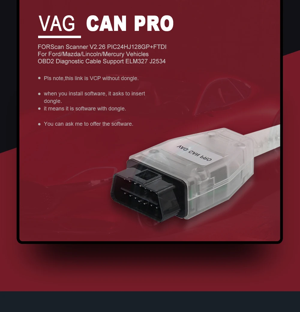 VAG CAN PRO BUS+ UDS+ K-line S.W версия 5.5.1 VCP сканер obd2 автомобильный диагностический инструмент сканер