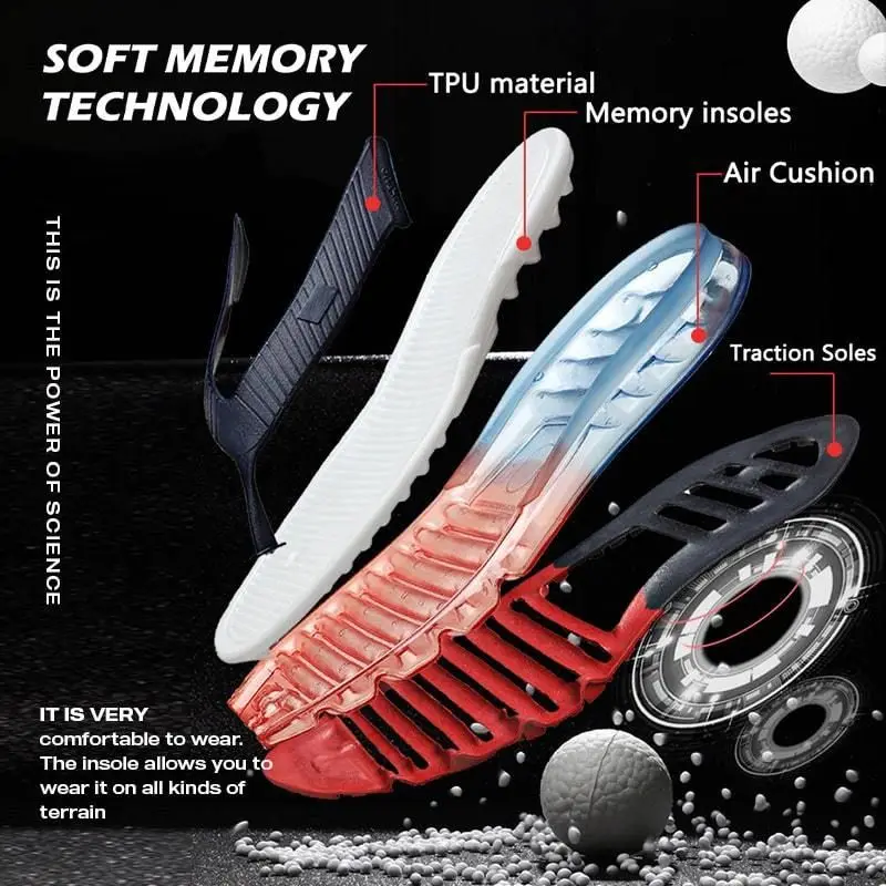 Шлепанцы мужские с воздушной подушкой пляжные сандалии дизайнерские