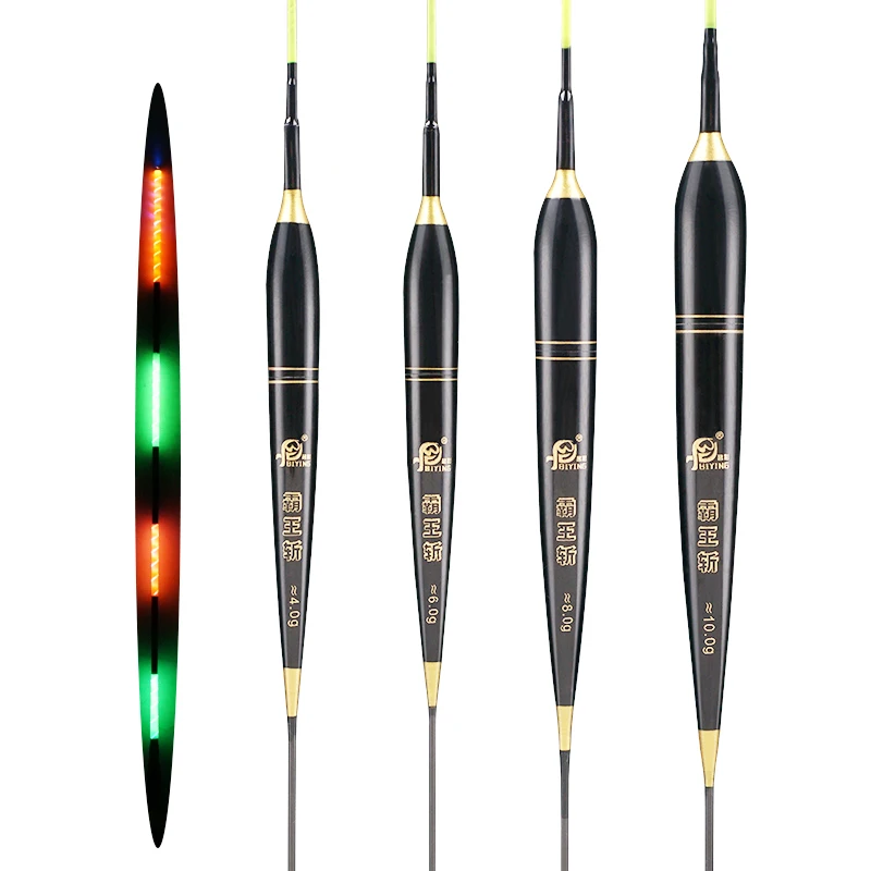 Композитный Nano Электрический буй для Глубоководной Рыбалки светящийся поплавок