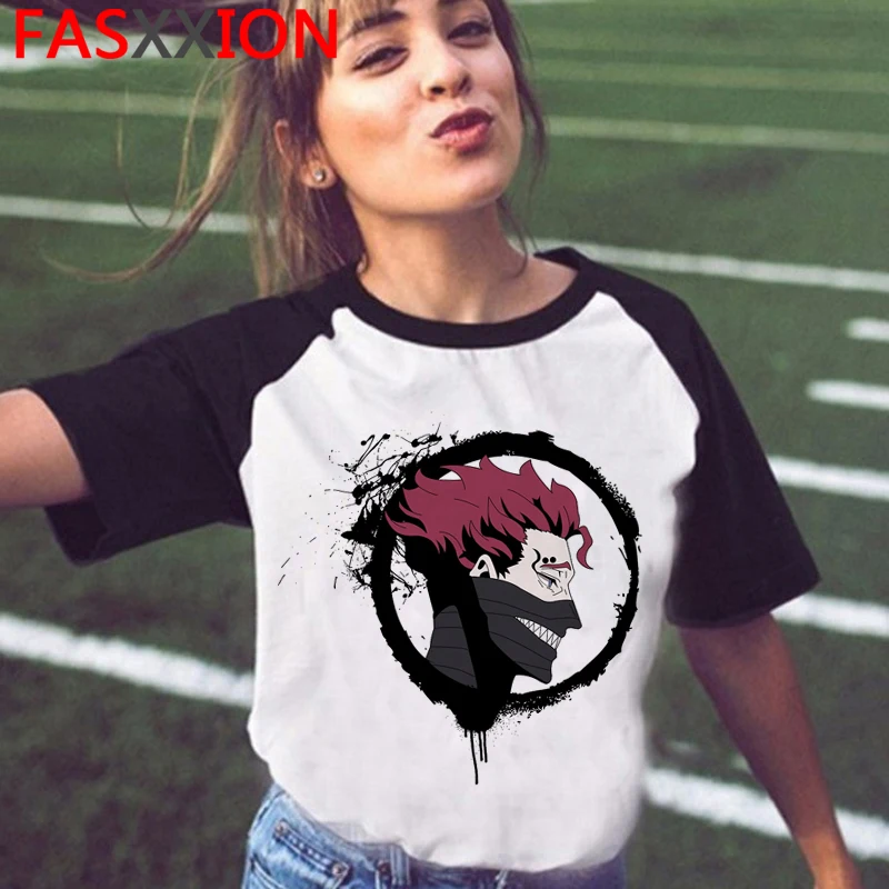 

Аста черный клевер топы, футболки, футболка для мужчин размера плюс kawaii в винтажном стиле гранж Футболка белая футболка harajuku kawaii