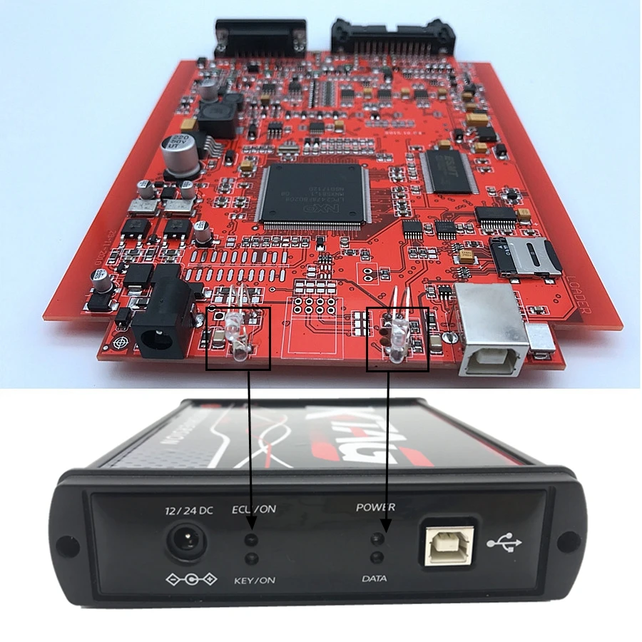 Горячая продажа KTAG K-tag ECU программист V2.13 аппаратная версия V6.070 K тег мастер