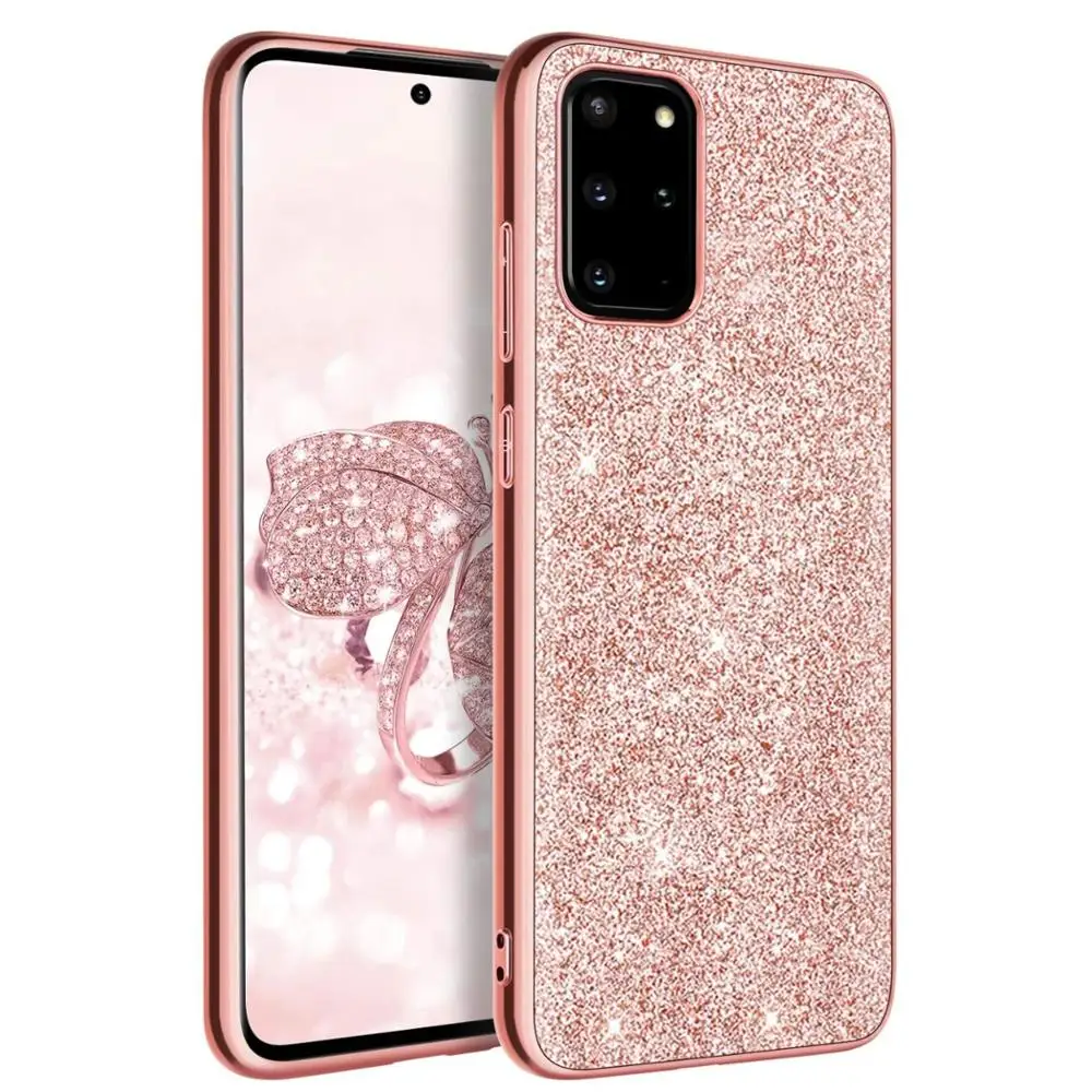Блестящий чехол для Samsung Galaxy A71 A51 A91 A81 A70 A50 A20 A30 S20 Ultra S10 S9 Note 10 Plus Lite S10E S21 Жесткий