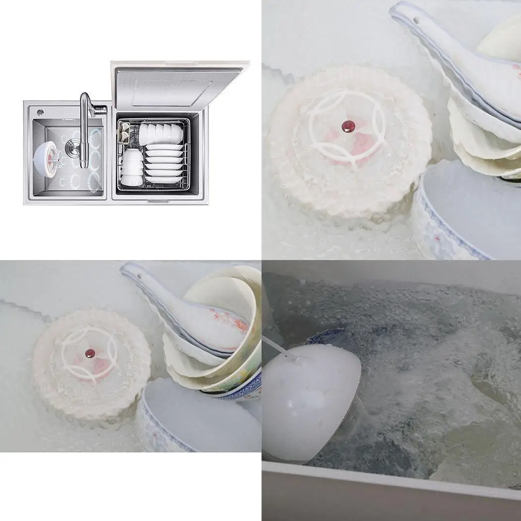 USB Portable Mini Dishwasher Machine Ultrasonic Turbine 5V 10W 1.2 meters long Cleaning Appliances | Бытовая техника