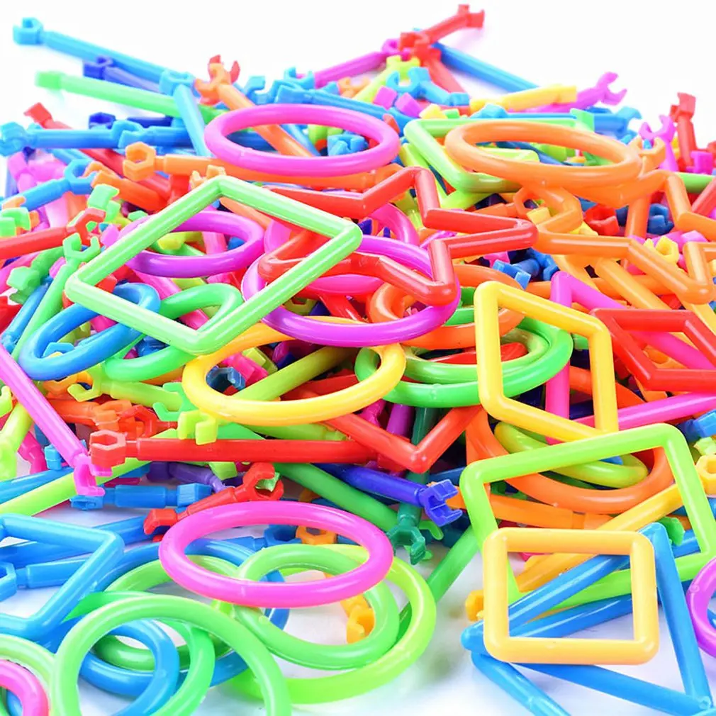 

Hot Magic Wand Boys And Girls Children'S Puzzle Diy Spell Insert Intelligence Bar 3-7 Years Old Early Education Toys