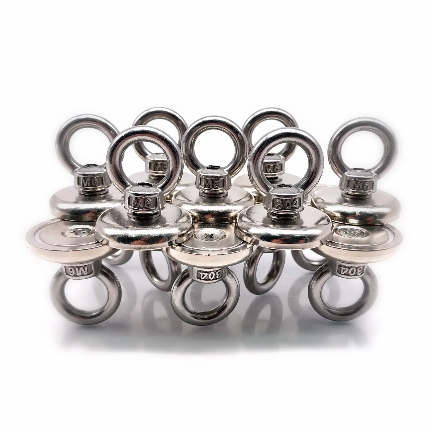 1 шт. неодимовый магнитный держатель с кольцевым рыболовным снаряжением 20 кг