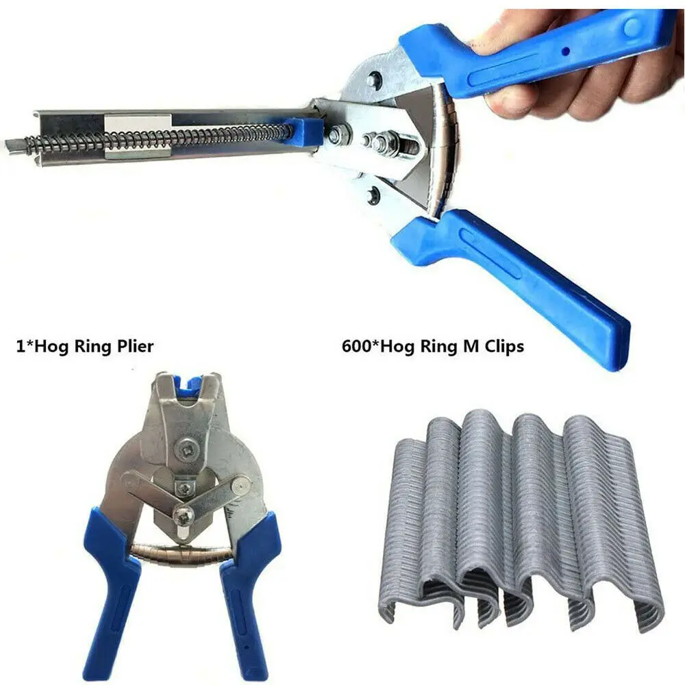 

Type M Nail Ring Pliers Hog Ring Upholstery Installation Repair Railing Tools