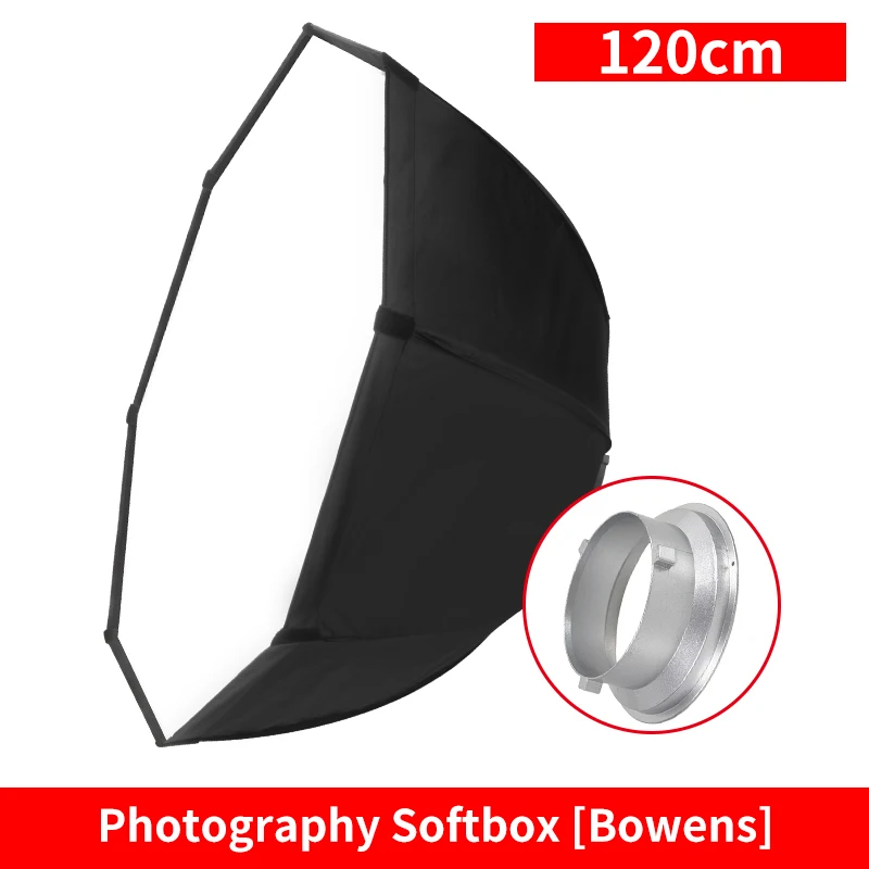 

120 см 47in переносной восьмиугольный софтбокс мягкая коробка с креплением Bowens для студии для вспышки Speedlight